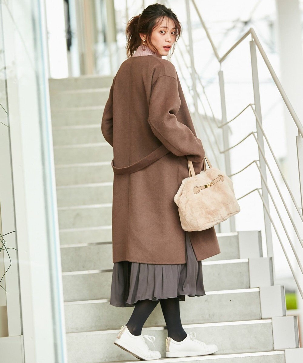 2way リバーシブルウールリバー ロングコート Any Sis ファッション通販 公式通販 オンワード クローゼット