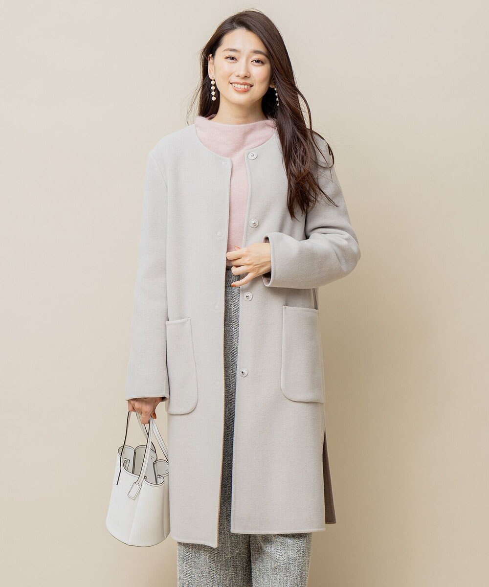 カシミヤ混 W Ny カシミヤリバー ノーカラーコート 組曲 ファッション通販 公式通販 オンワード クローゼット カシミヤ混 W Ny カシミヤリバー ノーカラーコート 組曲 ファッション通販 公式通販 オンワード クローゼット