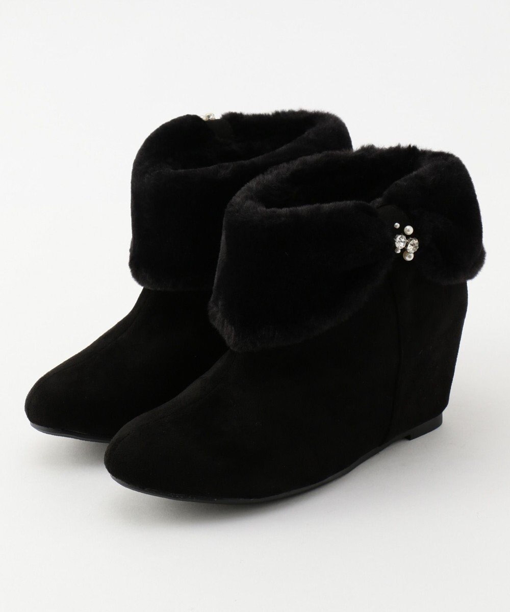 ビジューファーリボンムートンブーツ Ferouxファッション通販 公式通販 オンワード クローゼット