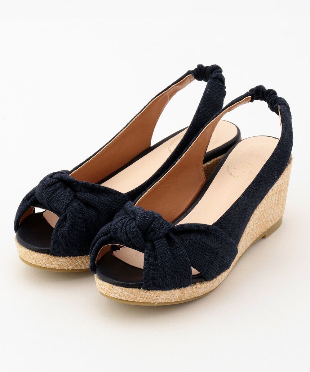 歩きやすい リボンウェッジ サンダル Any Sis ファッション通販 公式通販 オンワード クローゼット