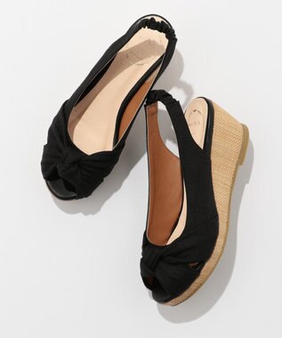 歩きやすい リボンウェッジ サンダル Any Sis ファッション通販 公式通販 オンワード クローゼット