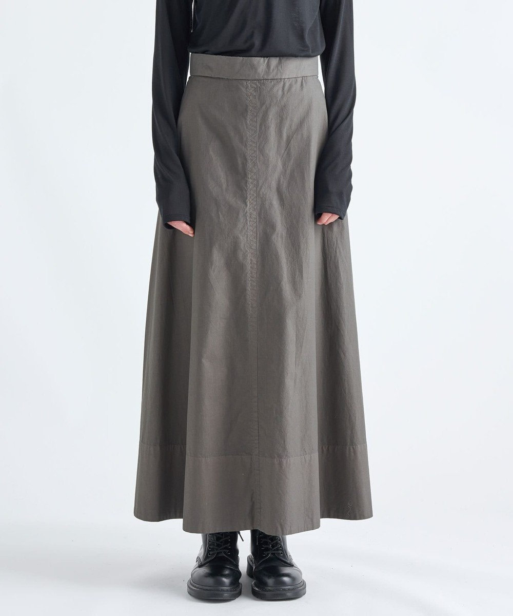 定番安い【新品未使用】エイトン SUVIN BROAD フレアスカート 高密度コットン スカート