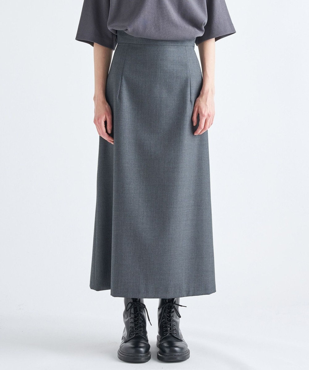 Wool Tropical Aラインスカート Aton ファッション通販 公式通販 オンワード クローゼット