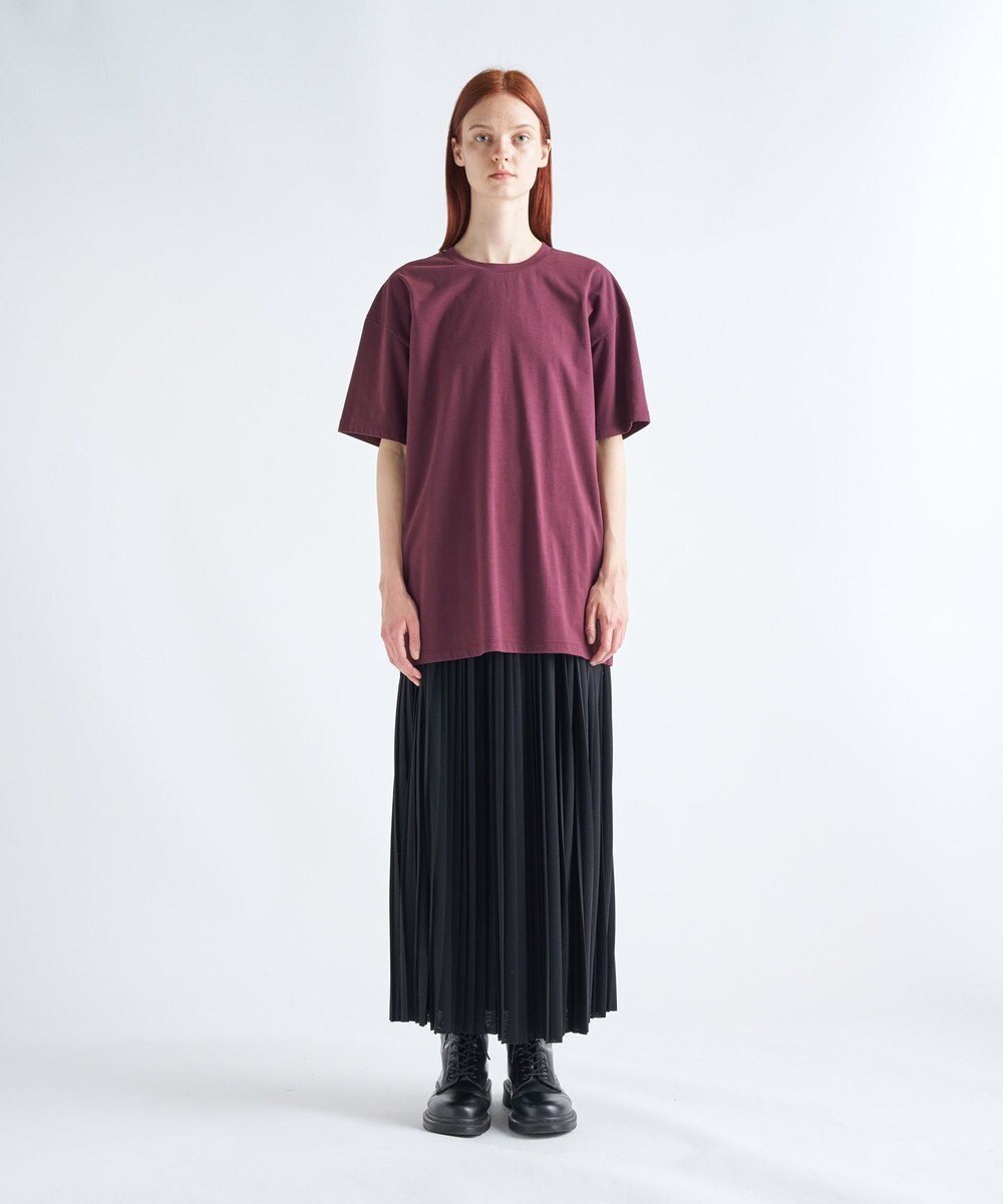 ボタニカル ミディアムベール ATON wool plain jersey skirt - 通販