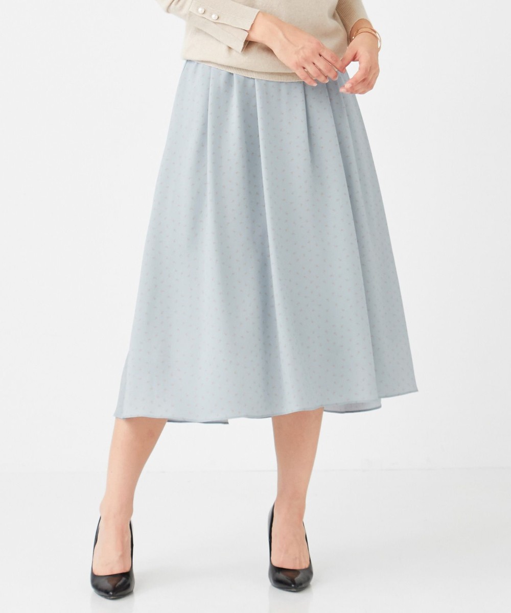 【オンワード】 BEIGE,>スカート EMBU / スカート Sax 4 レディース 【送料無料】