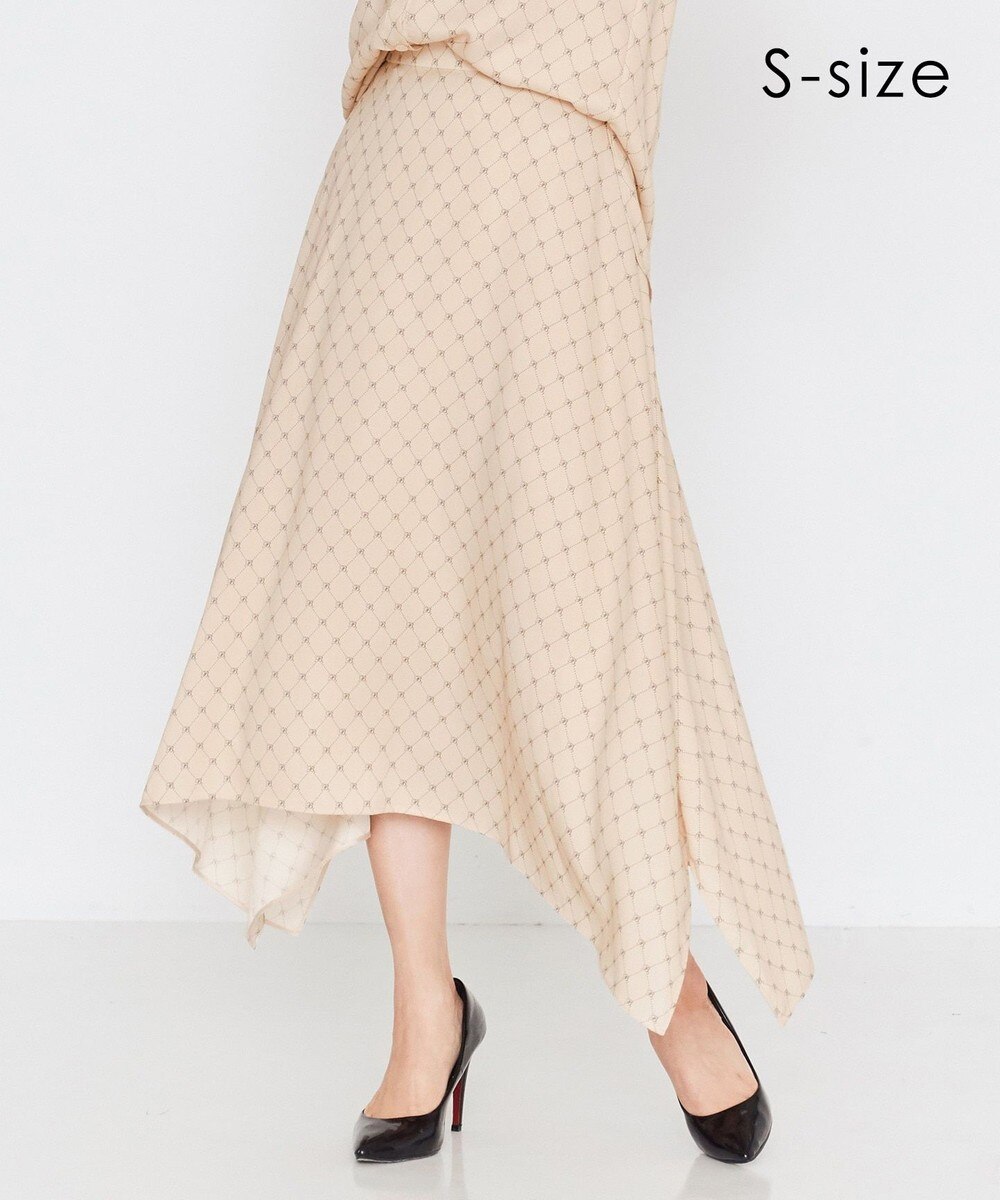 【オンワード】 BEIGE,>スカート 【S-size】VOI / スカート Peach×Black 32 レディース 【送料無料】