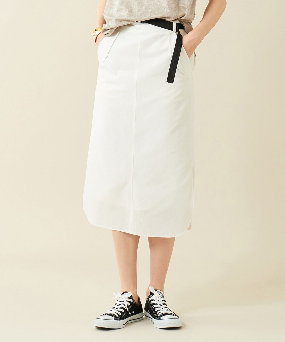 【オンワード】 BEIGE,>スカート BEAUVAIS / カーゴスカート Off White 2 レディース 【送料無料】