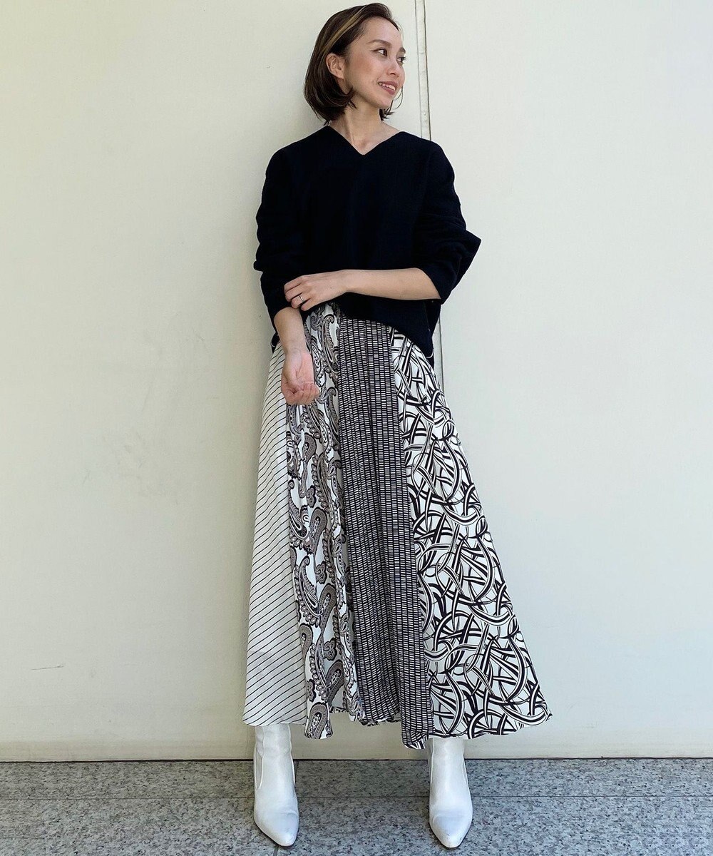 マガジン掲載】Archive プリントスカート(番号CG37) / ICB L  