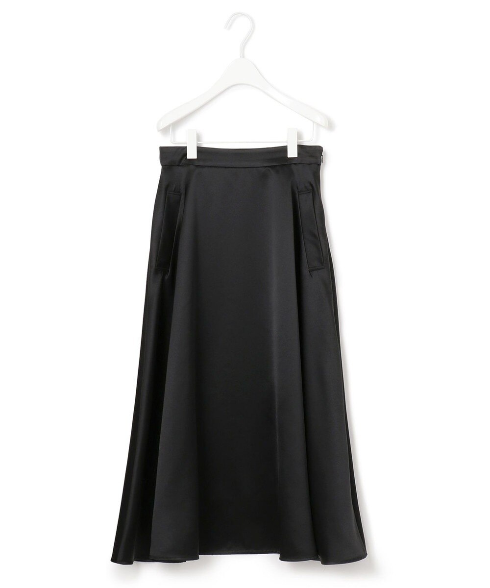 【オンワード】 ICB L>スカート 【マガジン掲載】Satin スカート(番号CJ24) キャメル 40 レディース 【送料無料】