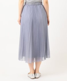 ANY 【洗える】シアーアコーディオン プリーツスカート