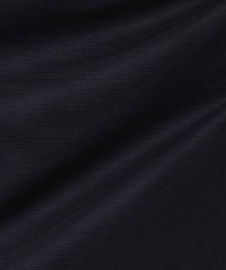 ANY 【セレモニー】グログラン&ツイードジャージー スカート ネイビー系