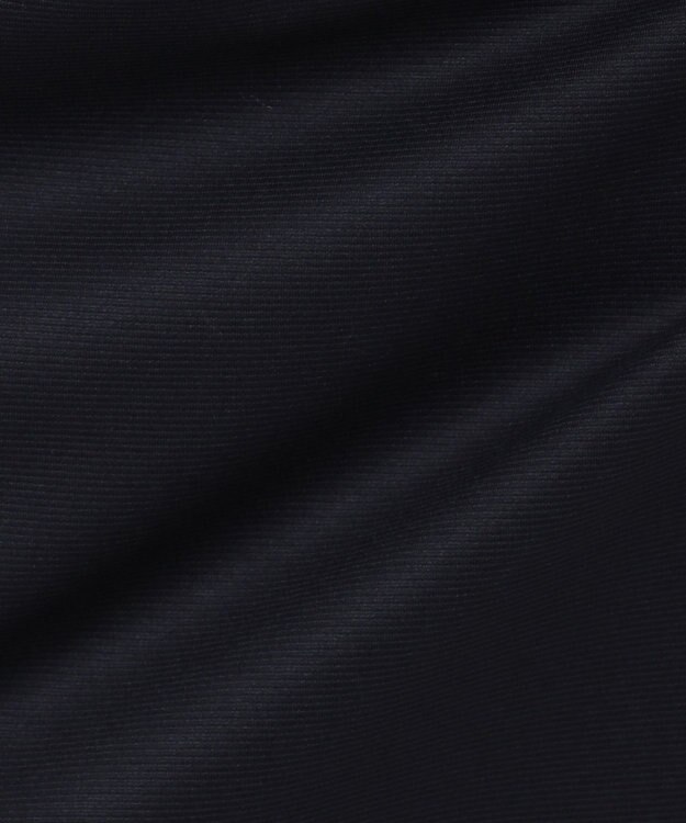 ANY 【セレモニー】グログラン&ツイードジャージー スカート ネイビー系