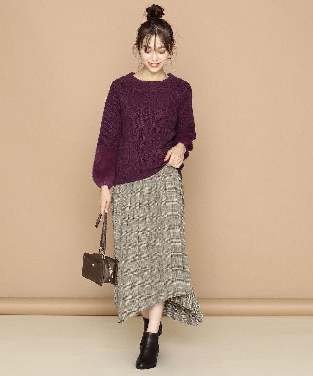 ウーリッシュフラノチェックII スカート / any FAM | ファッション通販  