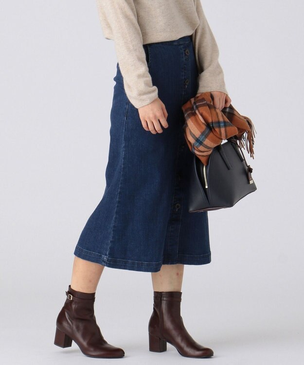驚きの伸縮性 10オンスストレッチ デニムスカート J Press Ladies Sファッション通販 公式通販 オンワード クローゼット