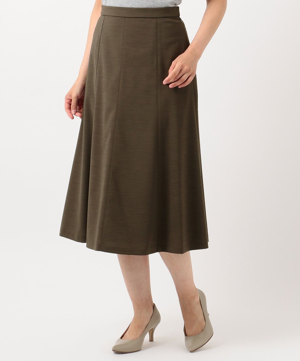 【オンワード】 J.PRESS LADIES S>スカート 【洗える】ドライタッチツイルストレッチ スカート グリーン P3 レディース 【送料無料】