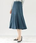 J.PRESS LADIES 【洗える】シルクライクサテンドット スカート