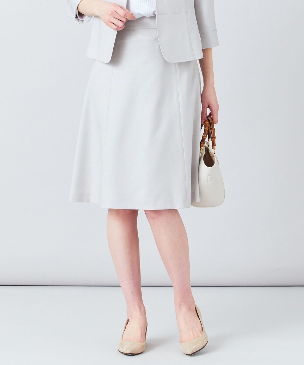 【オンワード】 J.PRESS LADIES L>スカート 【洗える】OXIJEWELストレッチ スカート ベージュ T15 レディース 【送料無料】