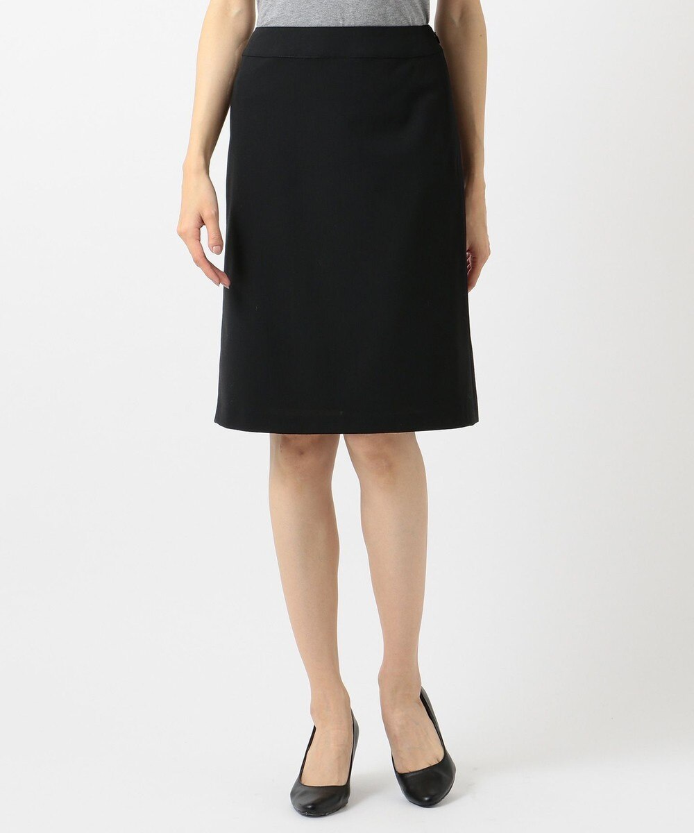 【オンワード】 J.PRESS LADIES>スカート 【リクルート対応】テフロンカームスキン スカート ブラック 13 レディース 【送料無料】