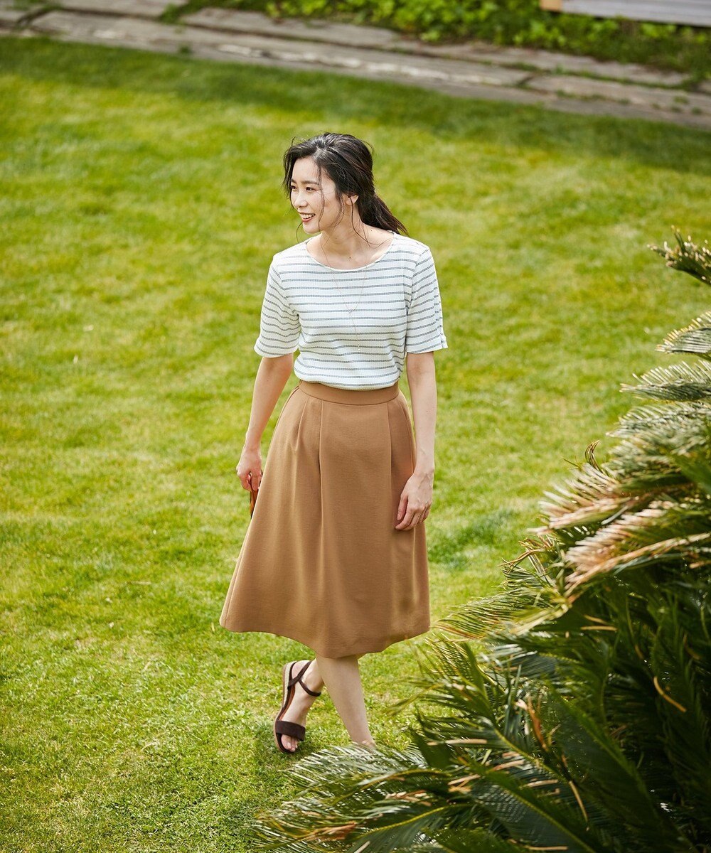 洗える】パウダーポリ スカート / J.PRESS LADIES | ファッション通販  