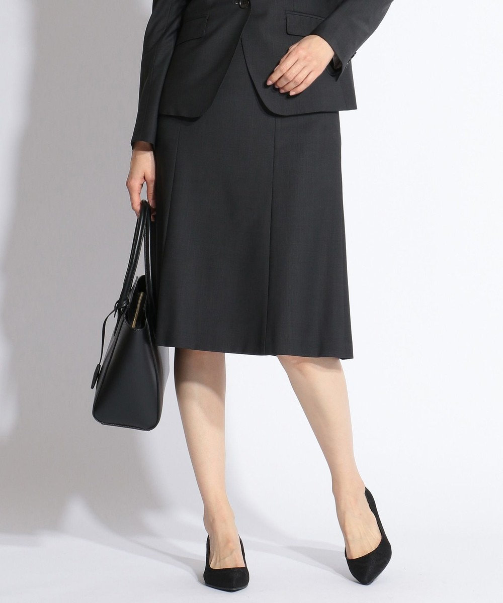 J.PRESS LADIES 【スーツ対応】BAHARIYE2 スカート ブラック系