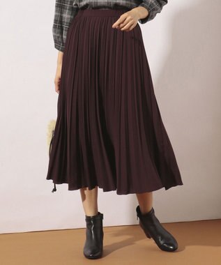  【未使用Jプレス】 ロキャロンチェック巻きスカート ロングスカート