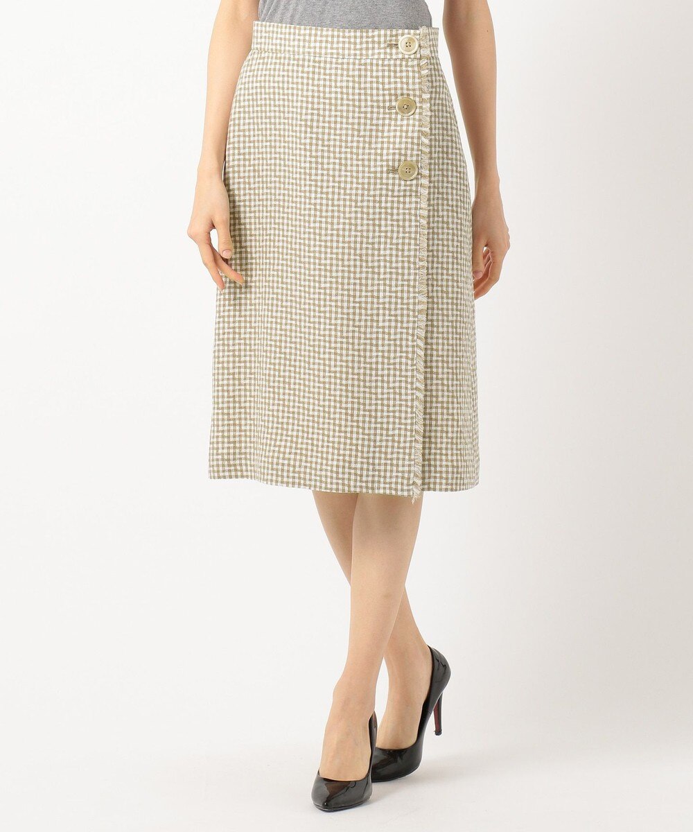 【オンワード】 JOSEPH>スカート FRIDA / SUMMER TWEED スカート アイボリー 36 レディース 【送料無料】
