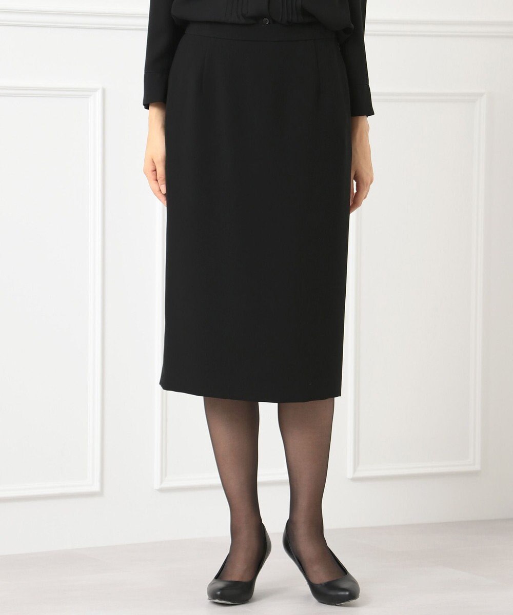 自由区 FORMAL 【楽々な着心地】NOIE15平二重 スカート 