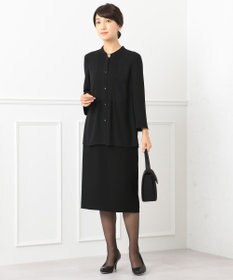 自由区 FORMAL 【楽々な着心地】NOIE15平二重 スカート