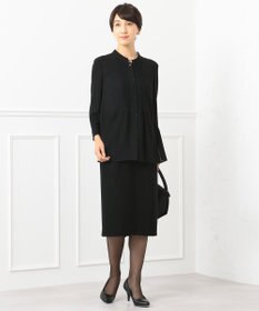 自由区 FORMAL 【楽々な着心地】NOIE15平二重 スカート