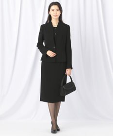 自由区 FORMAL 【楽々な着心地】NOIE15平二重 スカート