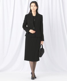 自由区 FORMAL 【楽々な着心地】NOIE15平二重 スカート