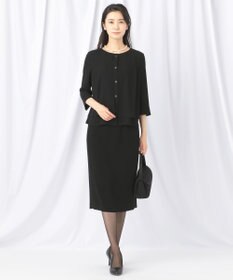 自由区 FORMAL 【楽々な着心地】NOIE15平二重 スカート