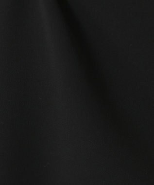 自由区 FORMAL 【楽々な着心地】NOIE15平二重 スカート ブラック系