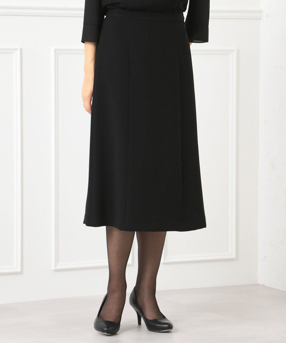 自由区 FORMAL 【楽々な着心地】NOIE15平二重 フレアスカート 