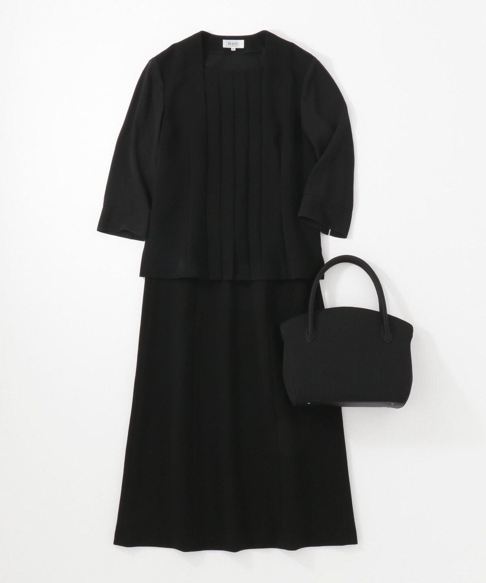 自由区 FORMAL 【楽々な着心地】NOIE15平二重 フレアスカート 