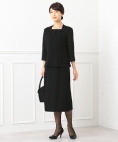 自由区 FORMAL 【楽々な着心地】NOIE15平二重 フレアスカート