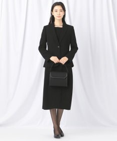 自由区 FORMAL 【楽々な着心地】NOIE15平二重 フレアスカート