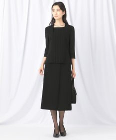 自由区 FORMAL 【楽々な着心地】NOIE15平二重 フレアスカート