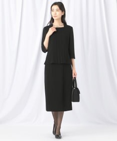 自由区 FORMAL 【楽々な着心地】NOIE15平二重 フレアスカート