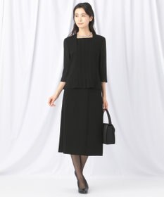 自由区 FORMAL 【楽々な着心地】NOIE15平二重 フレアスカート