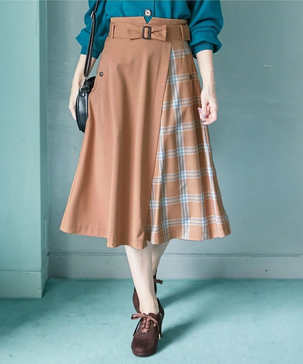 洗える オータムカルゼ フレアスカート Ferouxファッション通販 公式通販 オンワード クローゼット