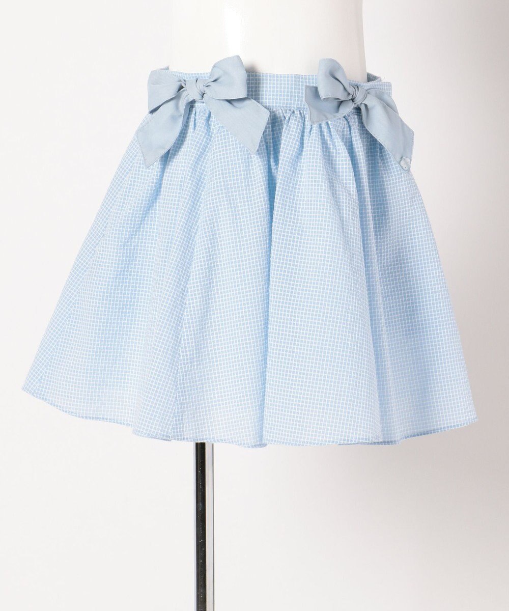 KIDS】ピンチェックリボン スカート / TOCCA BAMBINI | ファッション通販 【公式通販】オンワード・クローゼット