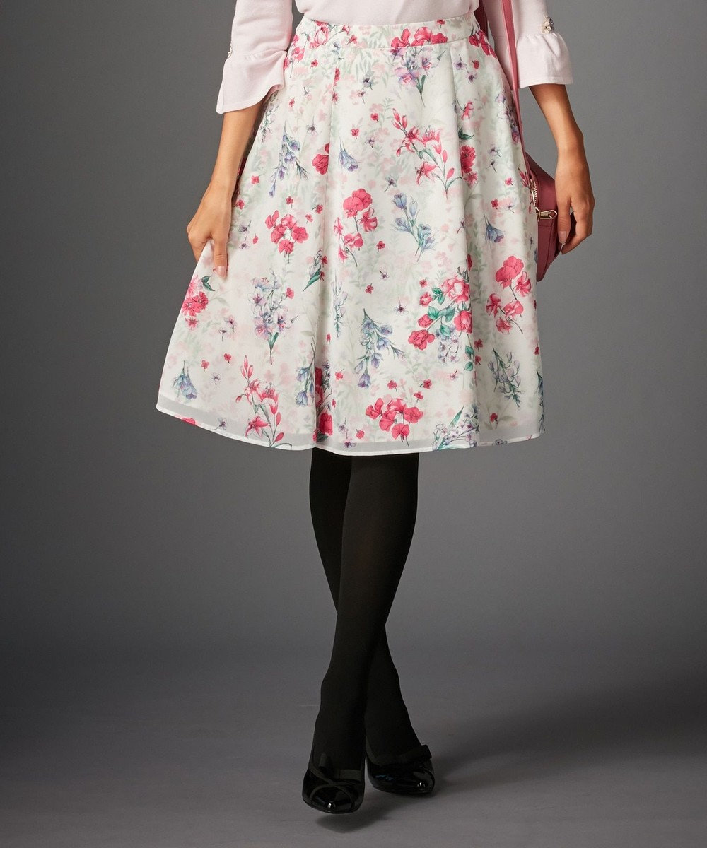 TOCCA 【FLOWER WALTZ】FRAGRANT ROSE スカート アイボリー系5