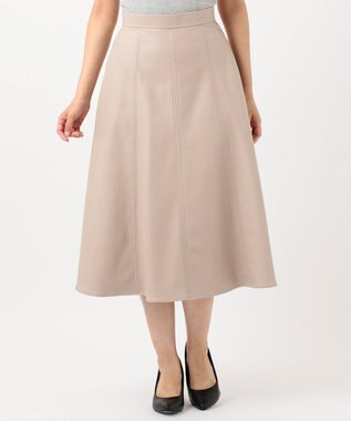TOCCA 【TOCCA LAVENDER】Eco Leather Skirt スカート ベージュ系
