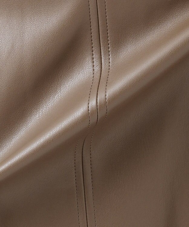 TOCCA 【TOCCA LAVENDER】Eco Leather Skirt スカート ブラウン系