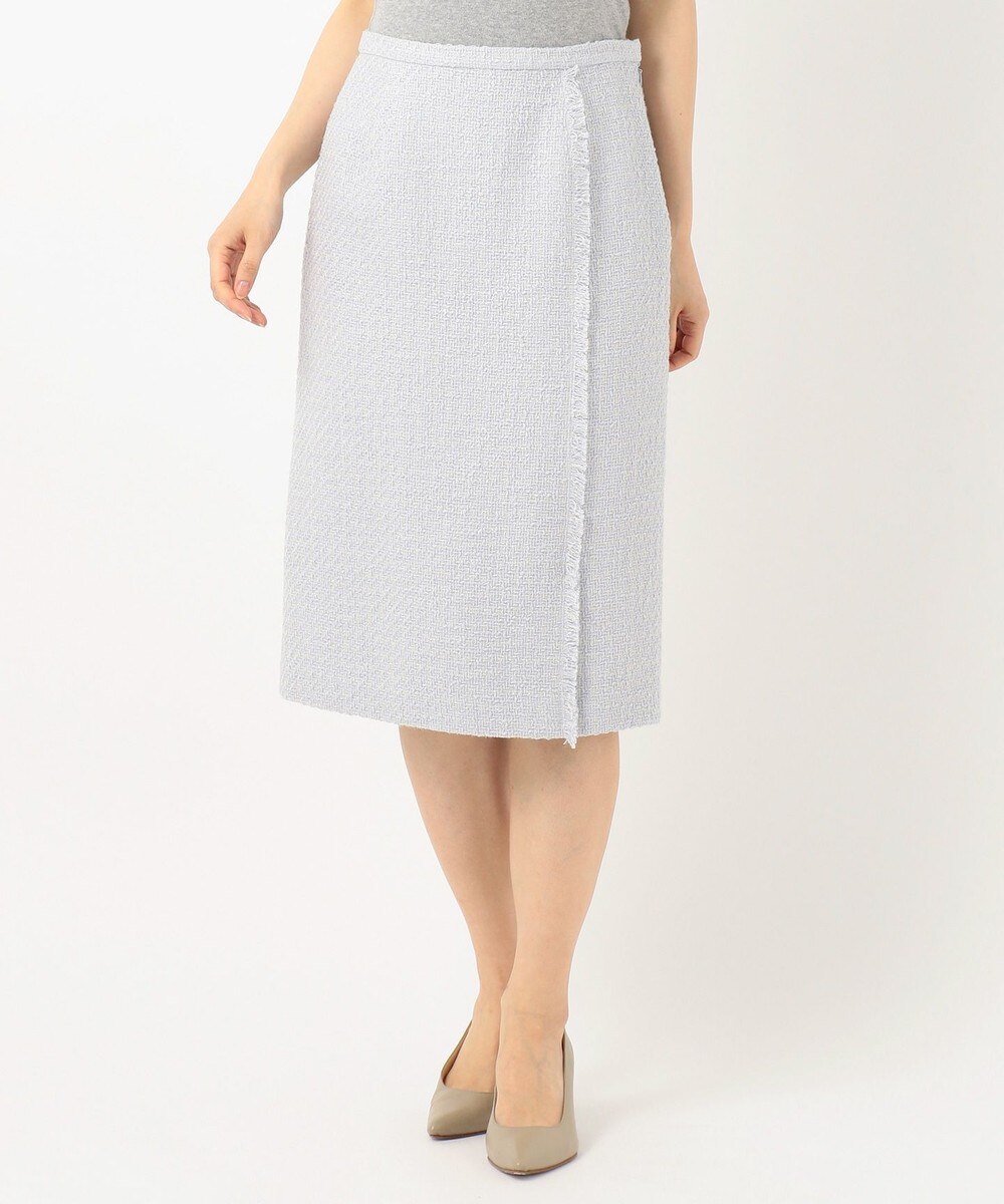 【オンワード】 自由区>スカート 【Class Lounge】TOURNIER SOLID スカート ネイビー 38 レディース 【送料無料】