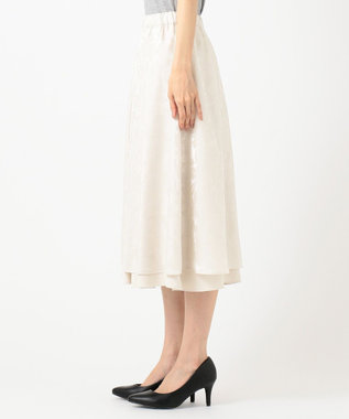 2WAY】フラワーオパール スカート / 自由区 L | ファッション通販 