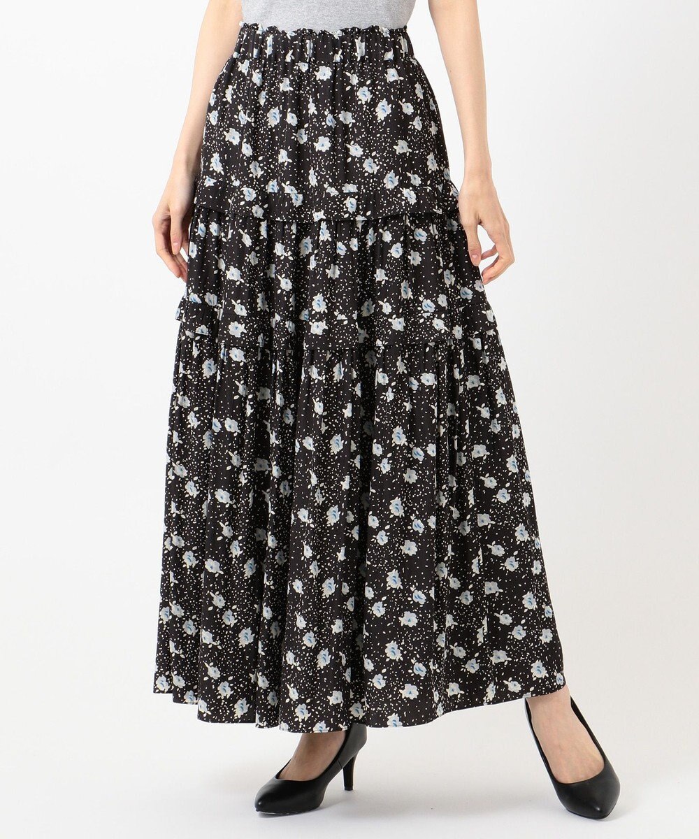 Sサイズ有 スモールフラワープリント スカート 自由区ファッション通販 公式通販 オンワード クローゼット