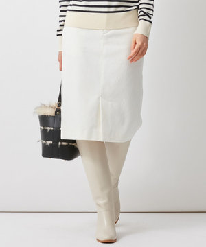ナチュラルストレッチコーデュロイ スカート