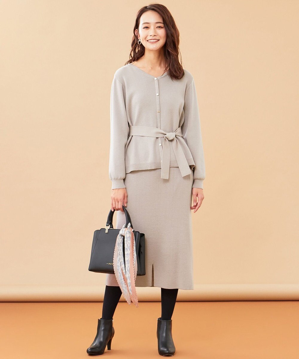 ANY SIS 【ストレートさんにおすすめ】骨格タイプ別タイト スカート 